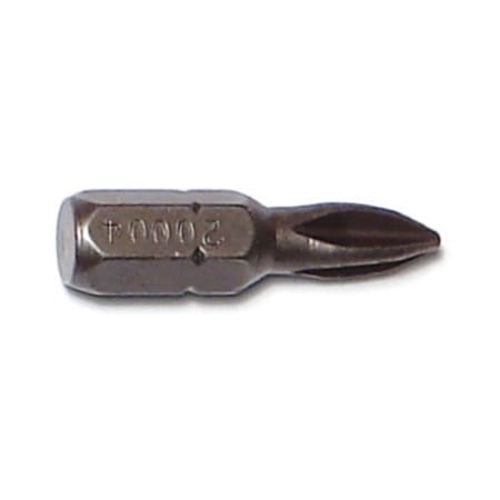 Midwest Fastener 1/4 x 1 No 1 Phillips Insert Bits 10PK 72341